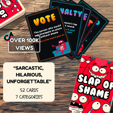 JOKABLY Slap of Shame-dare cards spark bold challenges for lively game nights.