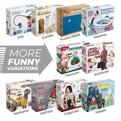 Jokebox CopyCash birthday prank box in use during gift exchange