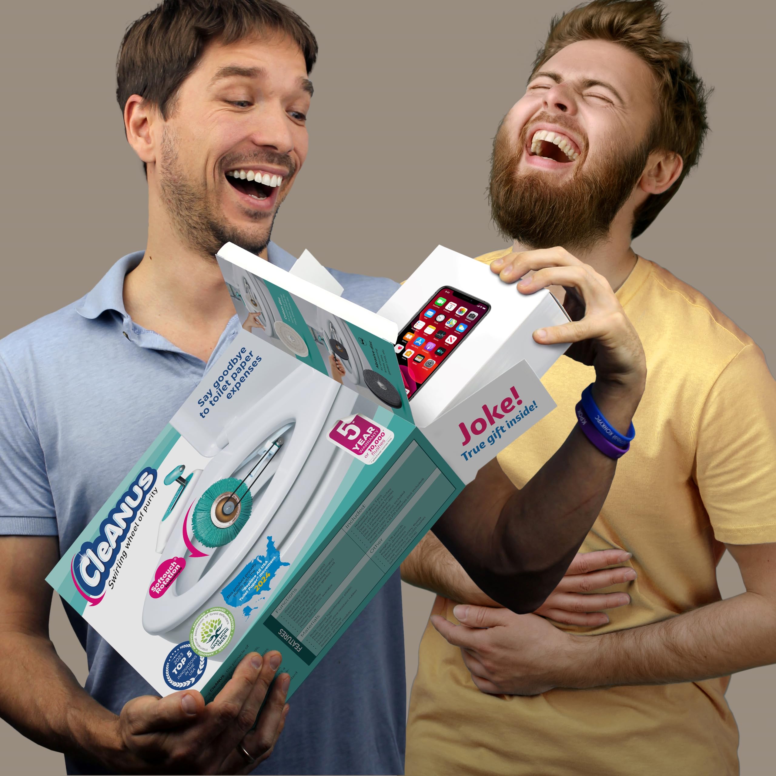 Jokebox prank mail ready packaging designed for surprise deliveries