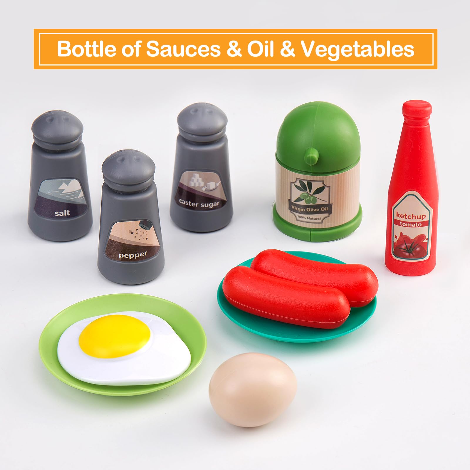 JOKERKING 35-piece cutting board adds safe prep play
