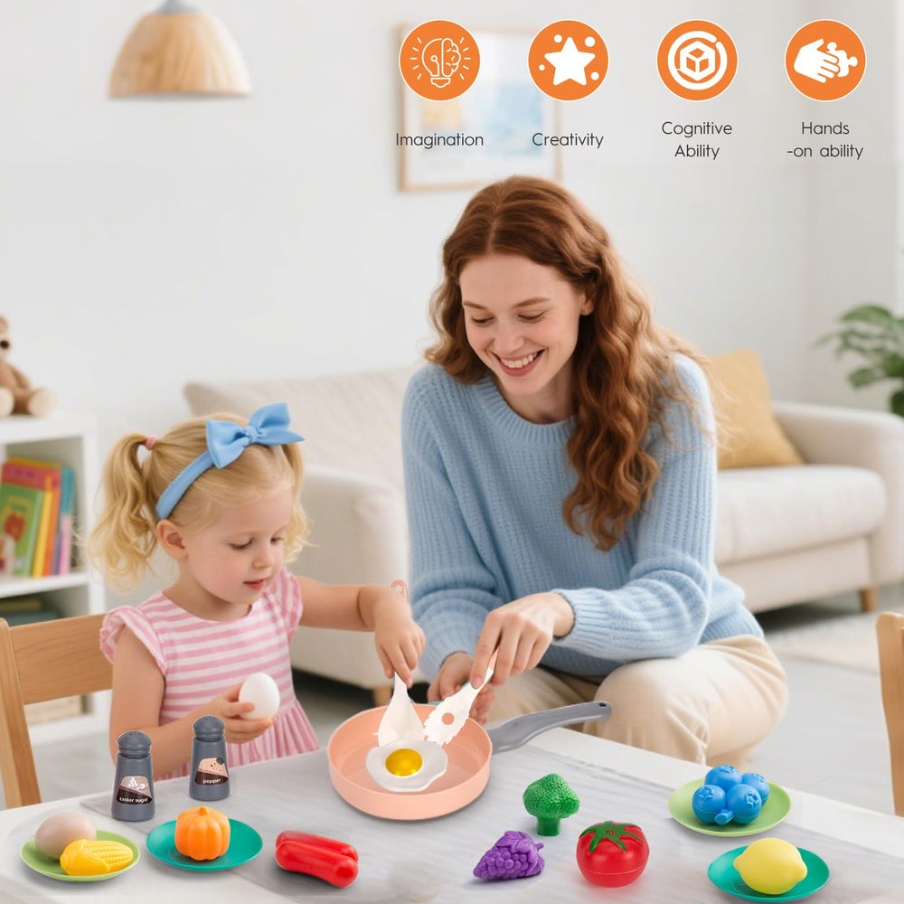 JokerKing smooth edges and durable build for long-lasting pretend kitchen fun
