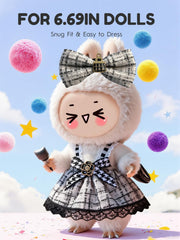 JOKERKING Labubu hairpin detail shows cute charm for accessorized looks