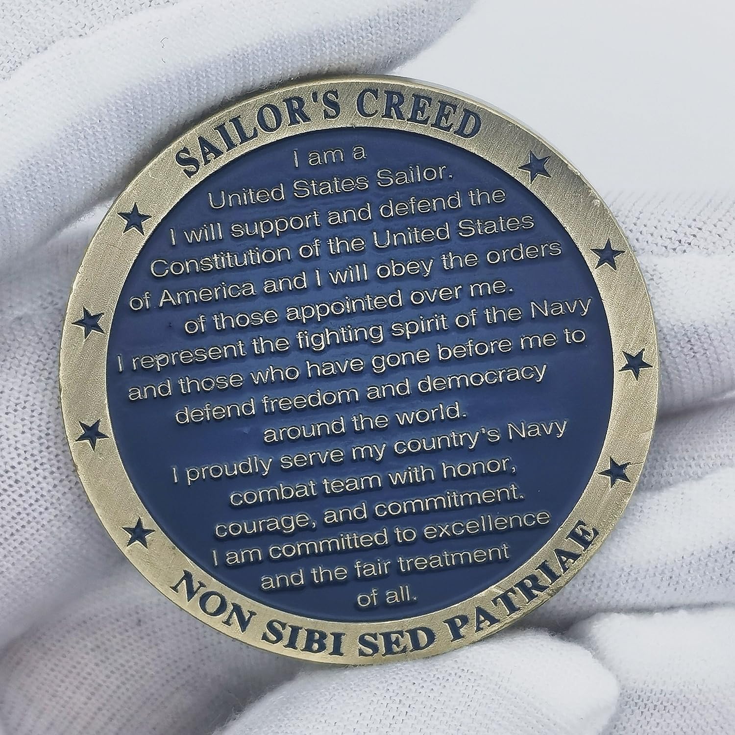 Jokimu enamel finish zinc alloy coin for lasting display