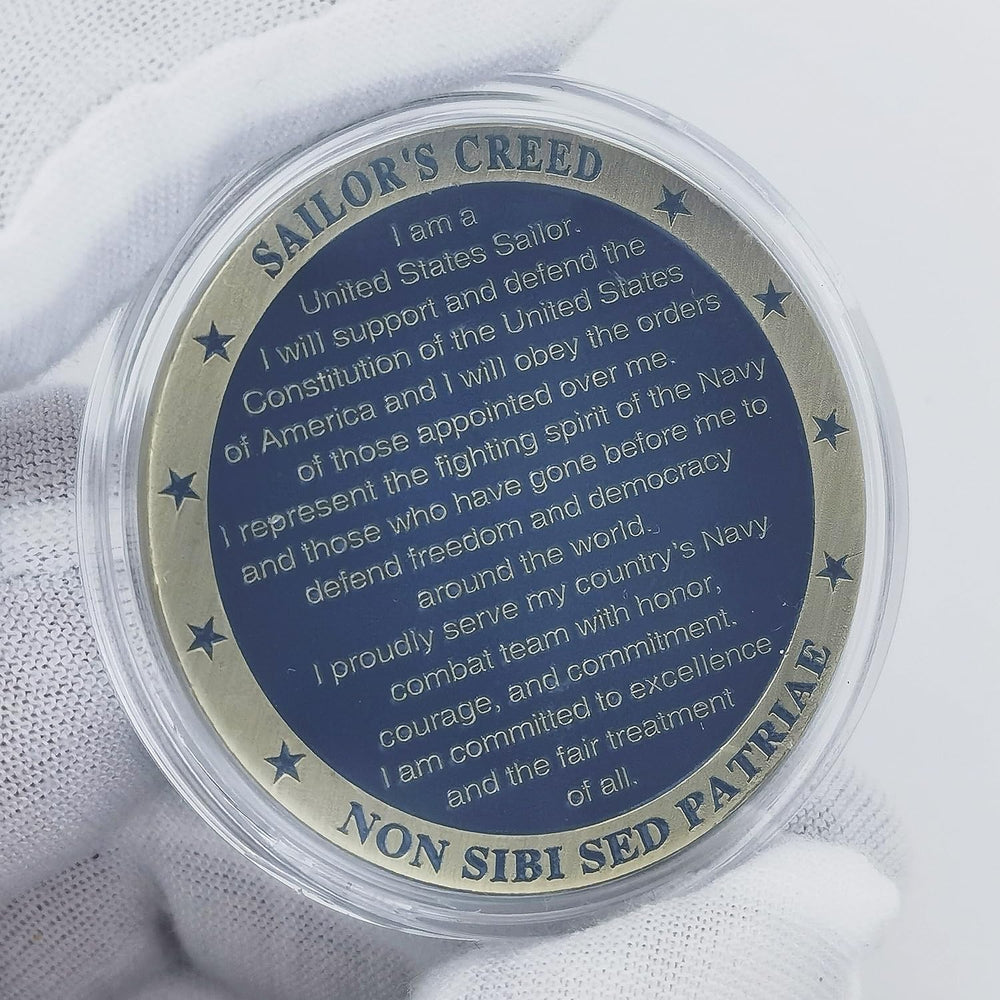 Jokimu ship detail enamel coin close-up highlight