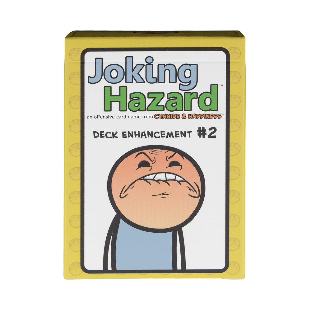 Joking Hazard Enhancement #2 adds 100 new cards for bolder party games.