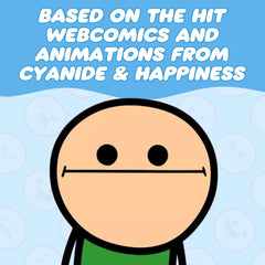Joking Hazard Master Dater glossy card stock for durable, reusable gameplay.