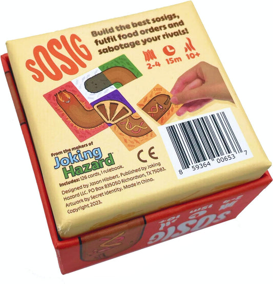 Joking Hazard Sosig body card adds punchlines to Sosig builds.