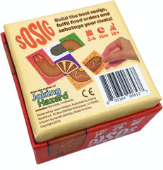 Joking Hazard Sosig body card adds punchlines to Sosig builds.