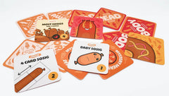 Joking Hazard Sosig card art showcases bold, humorous visuals.