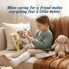 Jolitee gift box teddy, ready-to-gift get well token.