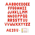 Jolixiraz 58-piece letter balloons set with A-Z and AEIOU for personalized phrases.