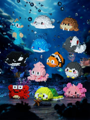 Jollcnoia detailed marine life pieces showing textures and character