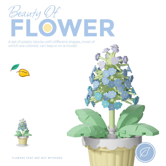 Jollcnoia DIY flower potted plant blocks showcase creative possibilities for displays.