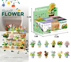 Jollcnoia DIY flower blocks invite creative arrangements for unique home decor.