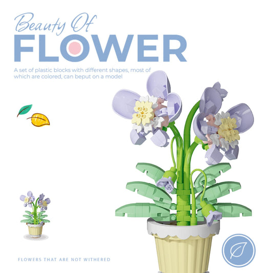Jollcnoia potted flower design blocks spark DIY inspiration for home accents