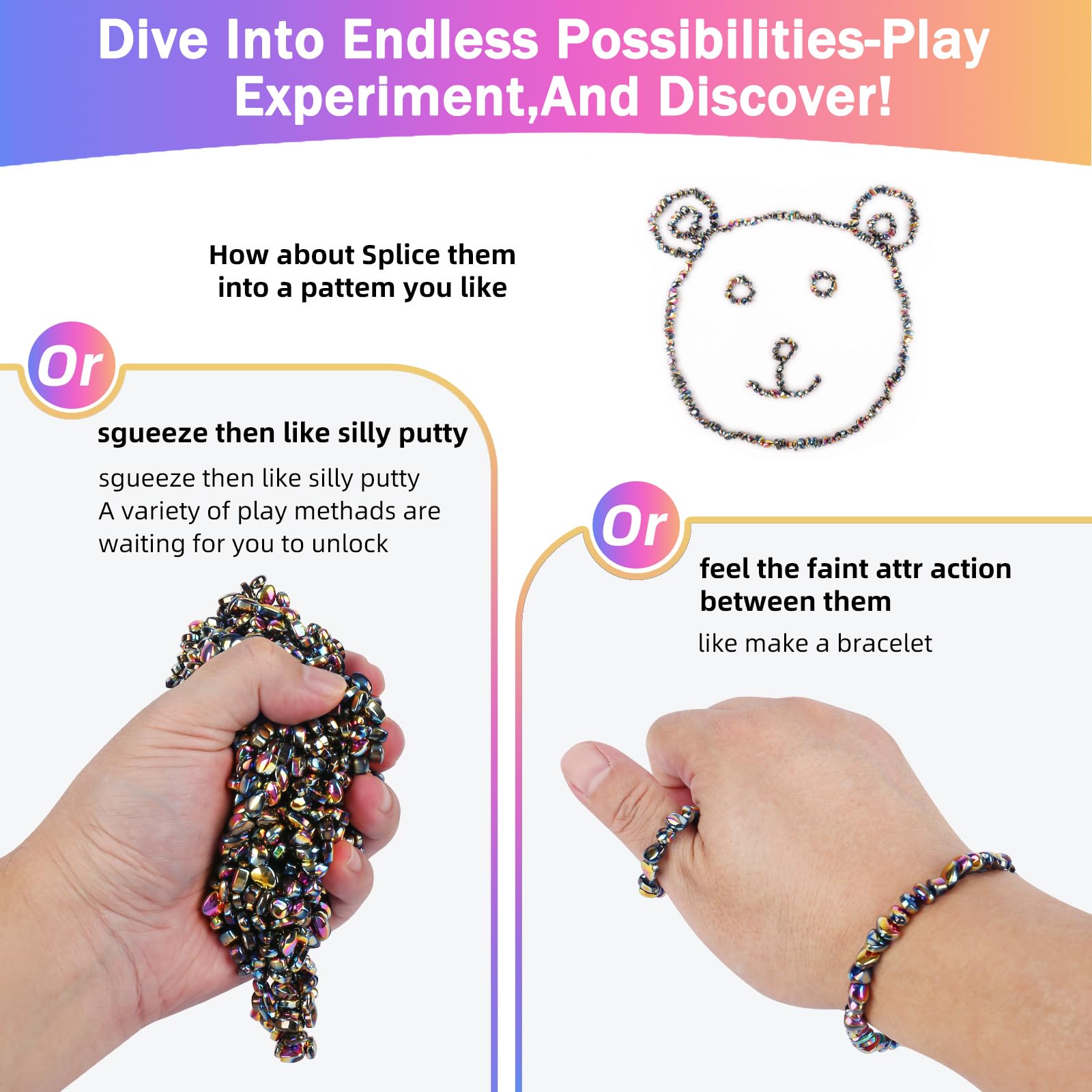 Jollicube in-hand fidget balls provide discreet focus aid during meetings.