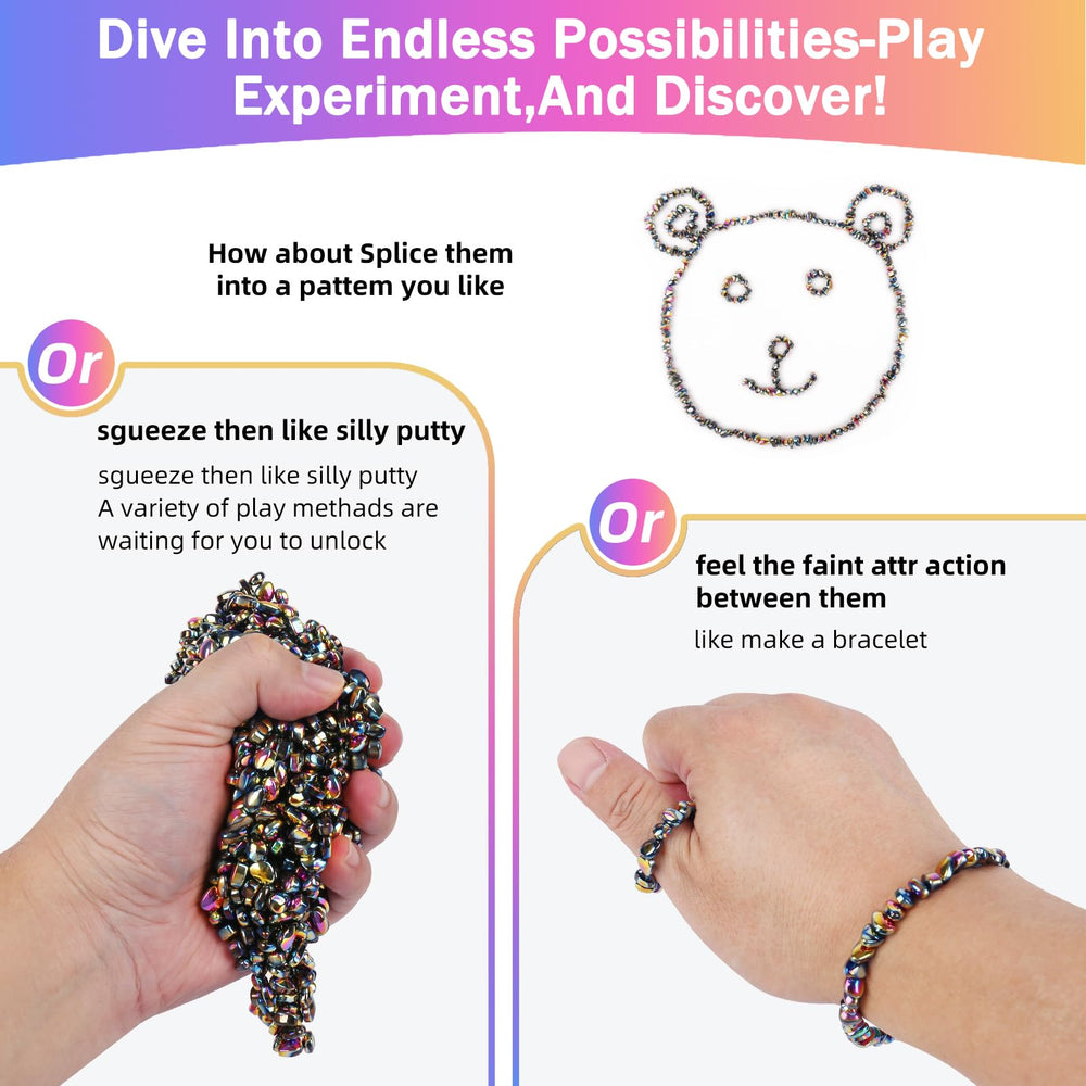 Jollicube in-hand fidget balls provide discreet focus aid during meetings.