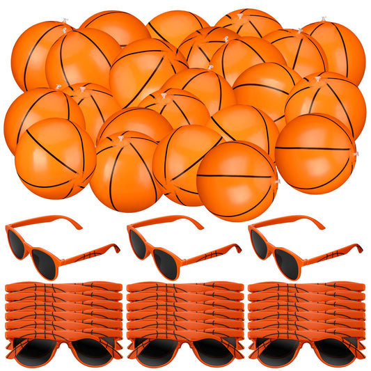 JolliLudo basketball beach ball, 12-inch close-up for pool games and summer fun.