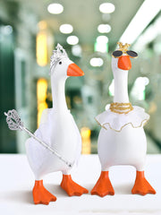 JolliLudo scarf accessory for desk goose, soft, durable, and easy to fasten.