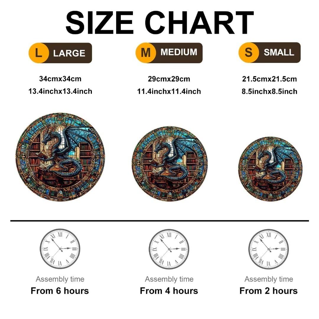 Jollitot Dragon Library Puzzle artwork shows unique shapes enhancing mindful play.