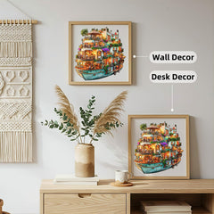 Jollitot Voyage Garden laser-cut natural basswood pieces interlock with a satisfying click.