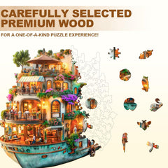 Jollitot Voyage Garden puzzle is a relaxing activity for family evenings or solo mindful recreation.