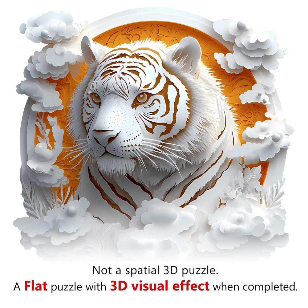 Jollitot wooden puzzle 300 pieces highlights basswood construction for durability.