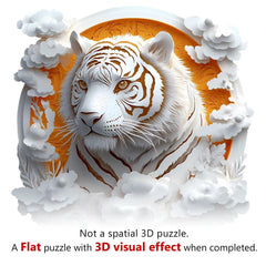 Jollitot wooden puzzle 300 pieces highlights basswood construction for durability.