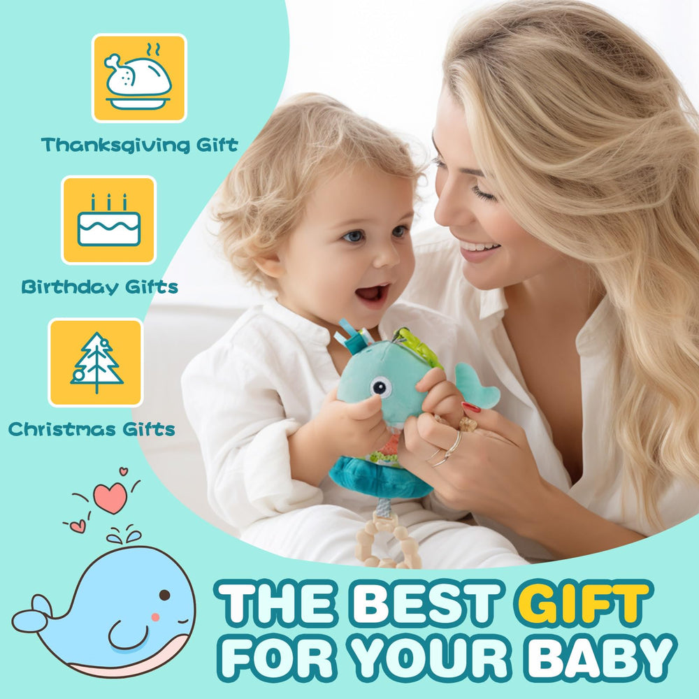 Jollybaby durable stitching and safe materials for baby play