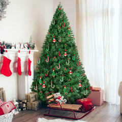 Jollylife gift-decoration ideas using beaded ornaments for holiday packages.