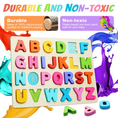 JOLSNAF wooden puzzle for small hands supports easy grasp and hands-on play.
