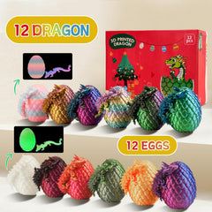 JOMBY dragon-inside eggs close-up reveal detailed scales and articulated joints for tactile interest.