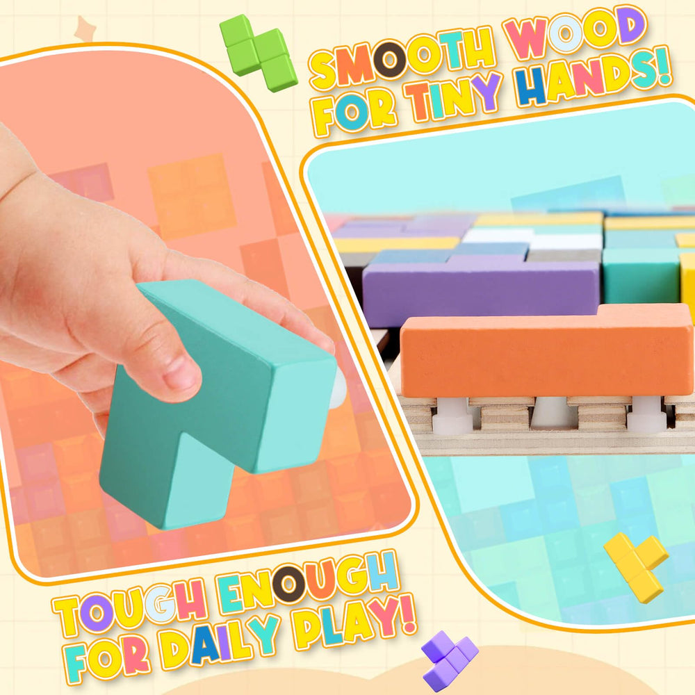 JONEG bright geometry blocks aid color recognition and hand-eye coordination
