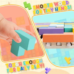JONEG bright geometry blocks aid color recognition and hand-eye coordination