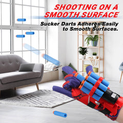 Playtime scene with kids using JONEG Web Shooters for creative roleplay.