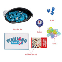 Jongyance dense acrylic tiles stay smooth and wipe clean for regular game nights