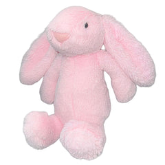 Joojies pink bunny ears closeup—soft plush detail for cozy snuggles