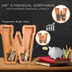 JOOMLAFLY acrylic-panel savings tracker lets kids monitor growth easily