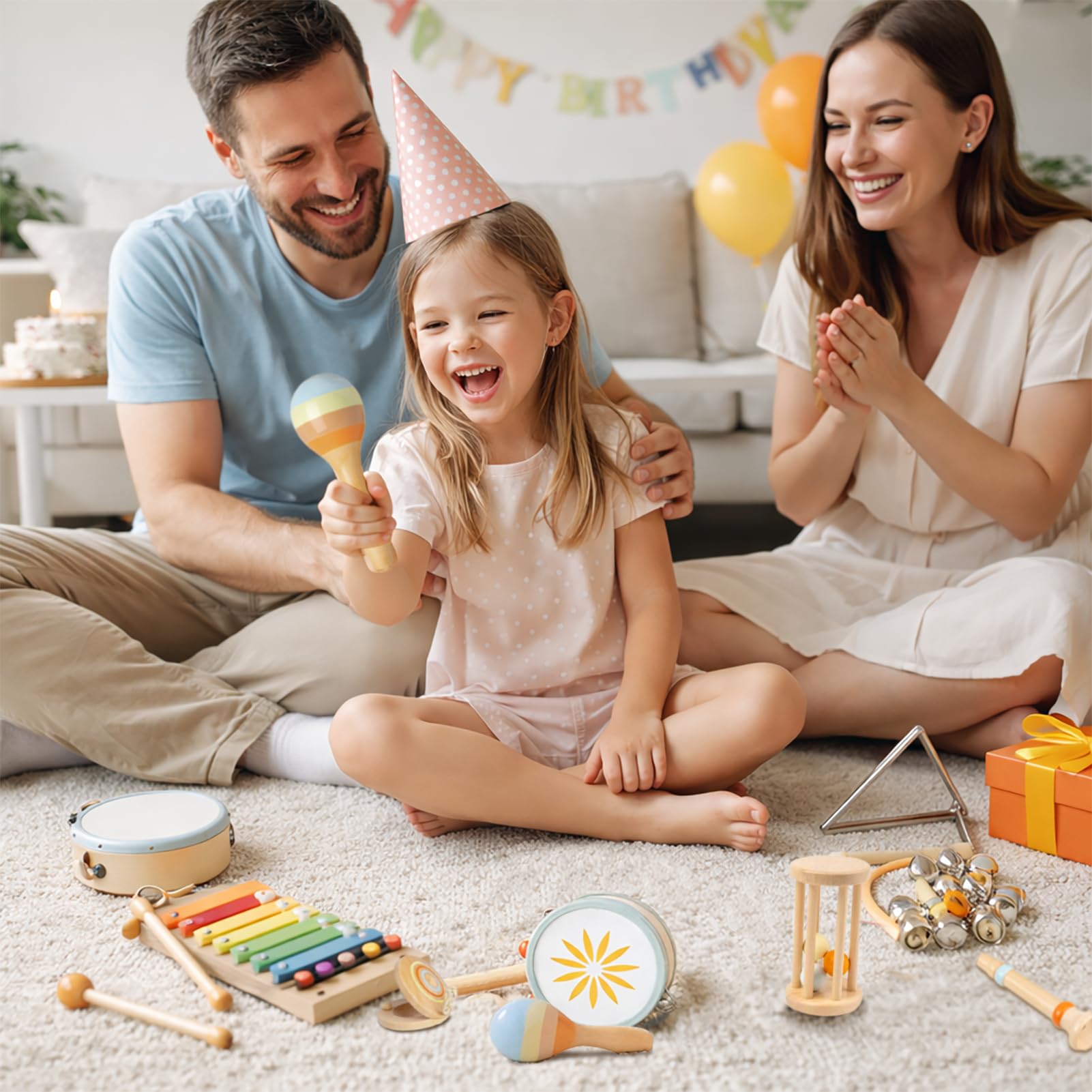 JOOMLAFLY rain sound cylinder offers calming sensory feedback