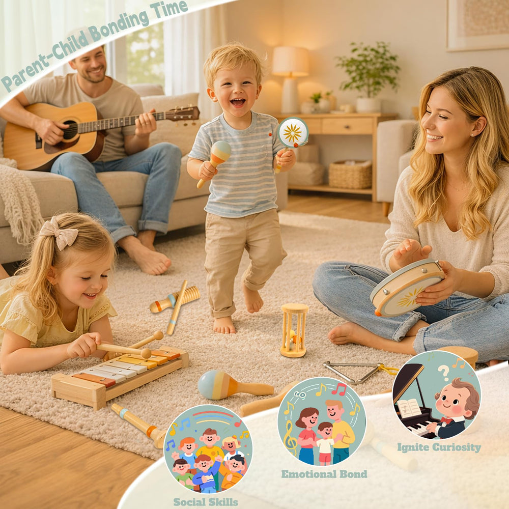 JOOMLAFLY rhythm triangle adds bright tone and coordination practice