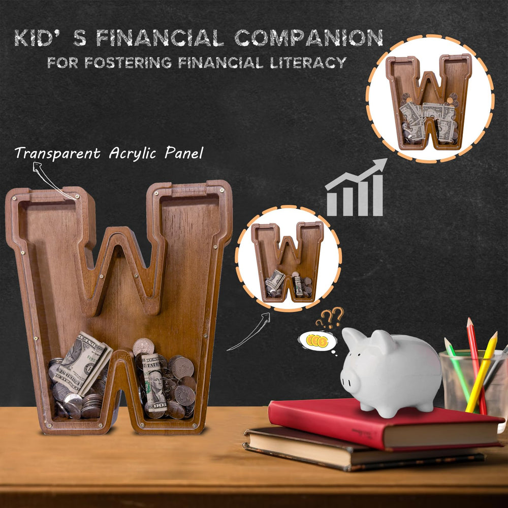 JOOMLAFLY personalized piggy bank with name adds a thoughtful gift.