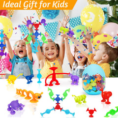 Joosharkidz travel-friendly bath toys for car, plane, and hotel stays.