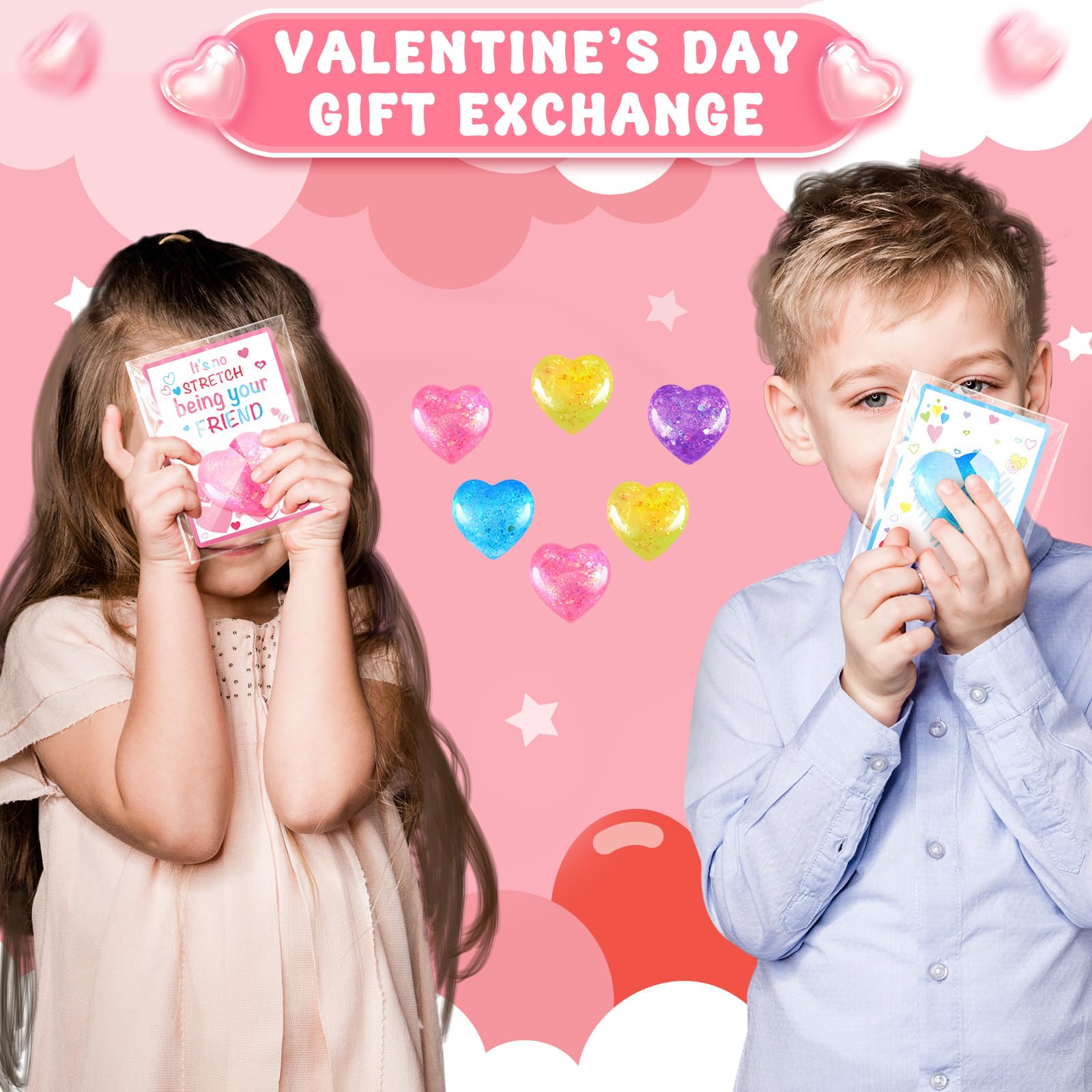 Joottuan classroom party favors set for valentine exchanges.