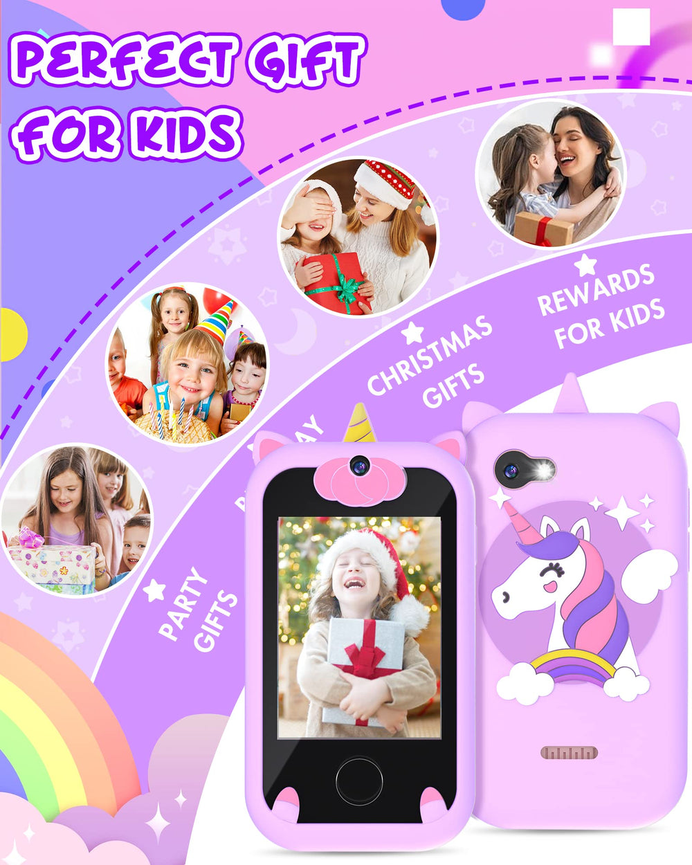 Joozfee shockproof shell for active kids' protection.
