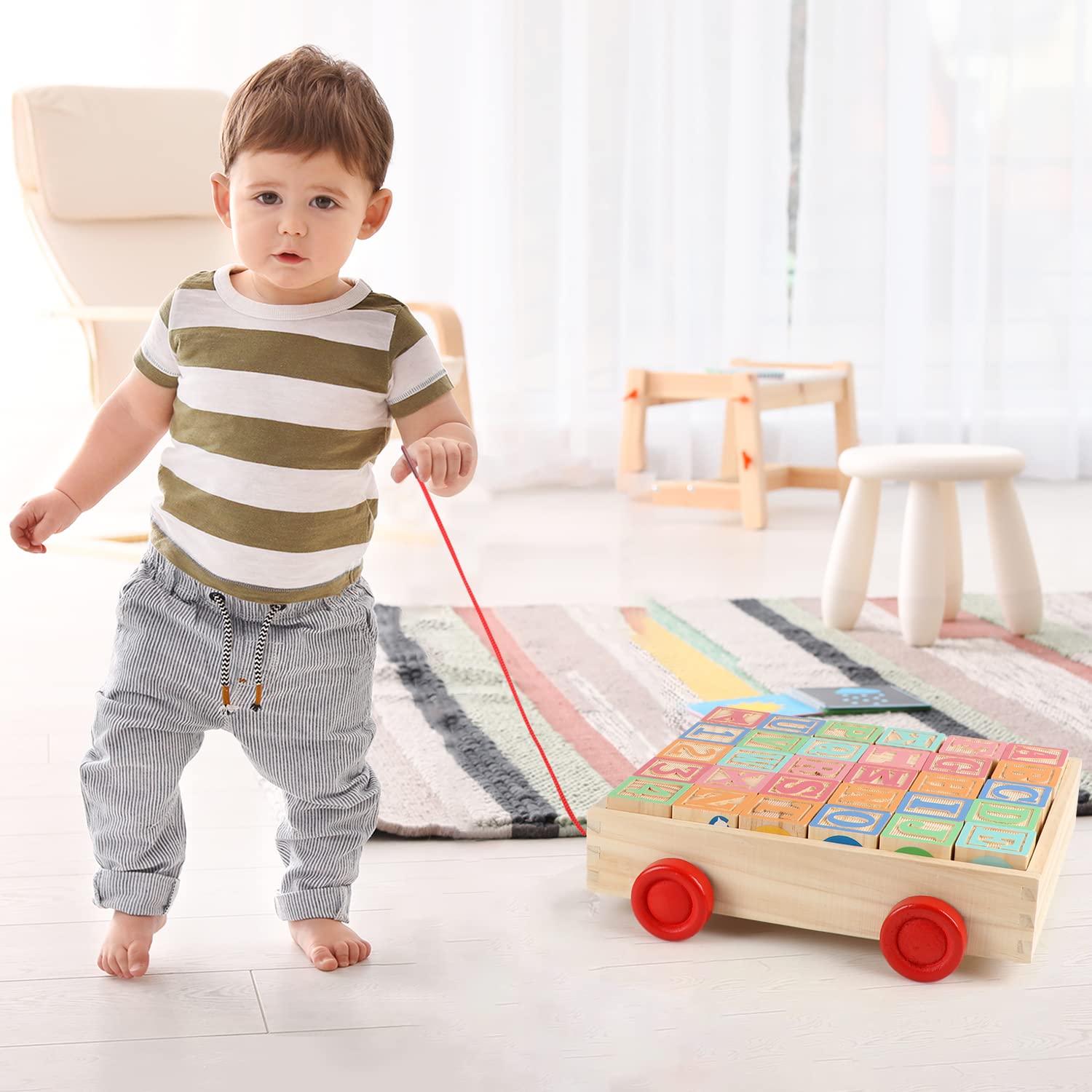 Joqutoys blocks show uppercase and lowercase sides plus colorful shapes