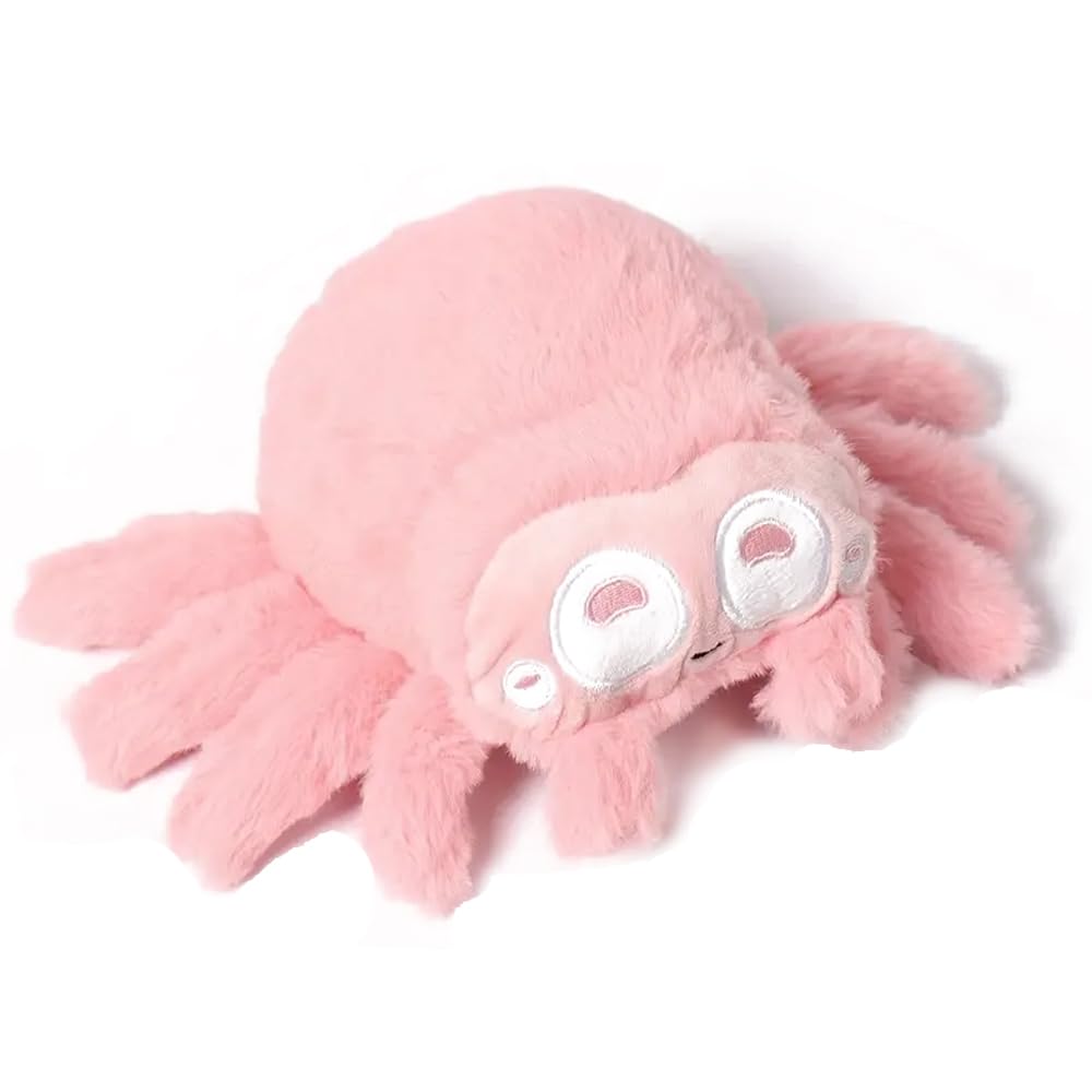 Jorkei Spider Plush Toy sitting pose ideal for imaginative dress-up play