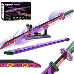 Jorumo Kokushibo sword building block blade detail for display and cosplay inspiration.