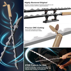 Jorumo Inosuke cosplay build kit with detailed assembly for fans.
