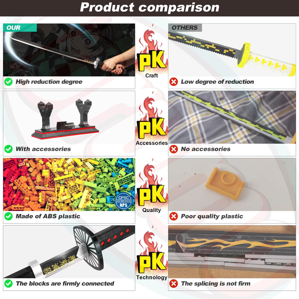 Jorumo Tanjiro sword scabbard enhances display realism and safe storage.