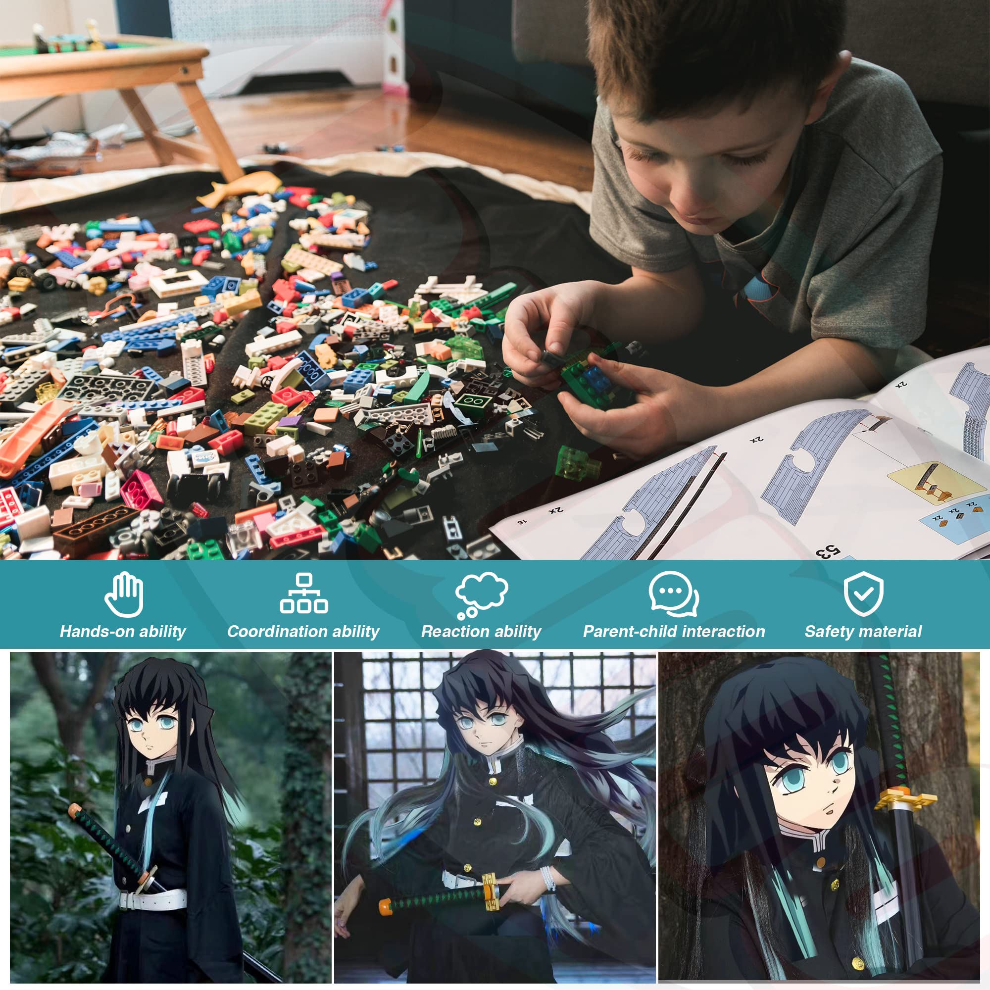 Jorumo Tokitou Muichirou manual guides kids and adults through assembly.